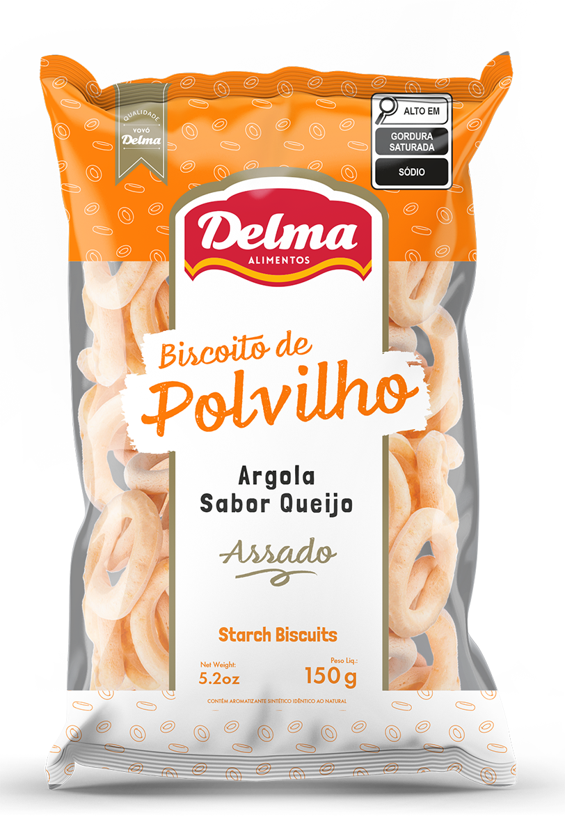 Biscoito Polvilho Argola Queijo 150g