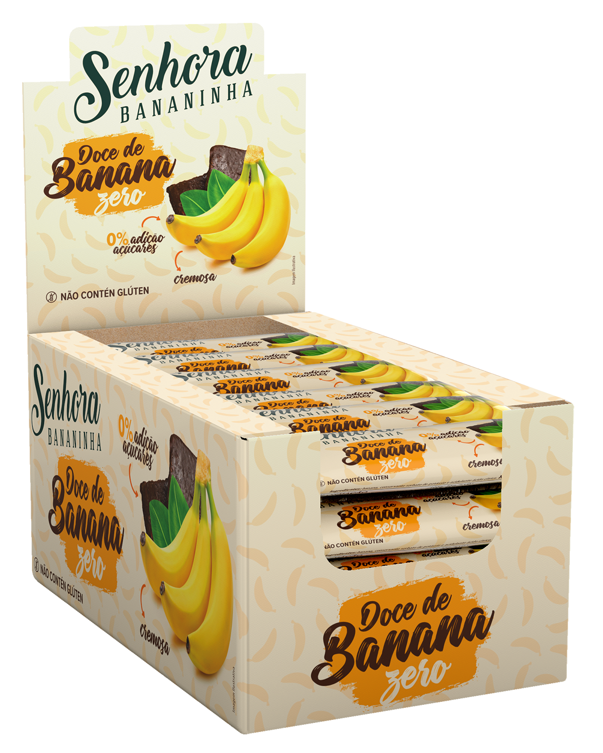 Display – Doce de Banana Zero