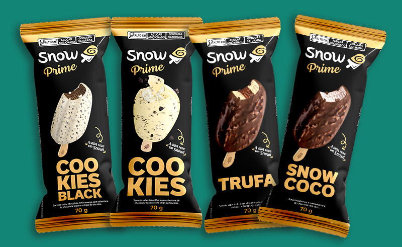 Picolés premiu Snow
