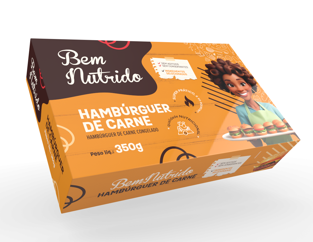 Bem Nutrido – Mockup caixa 2