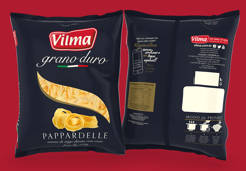 Vilma Alimentos - Massas Grano Duro